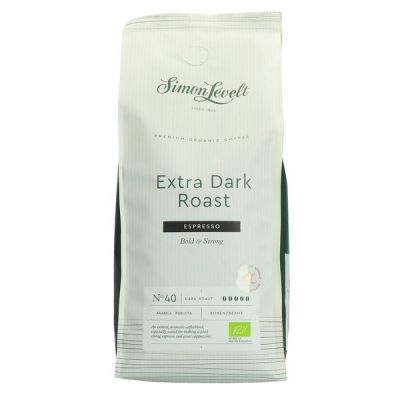 Melange Espresso Extra Dark roast van Simon Lévelt bonen, 6 x 500 g